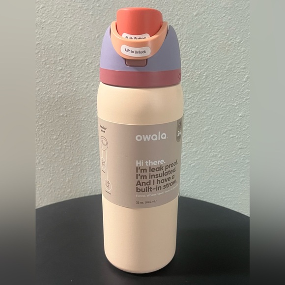 owala Other - NWT Owala Free Sip Stainless Steel Tumbler Water Bottle Sandy Shores